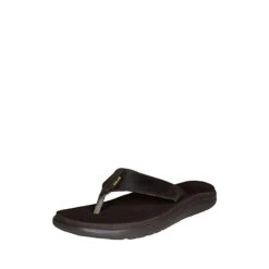 Teva Zehentrenner Sandale Voya Flip Leather Outdoorsandalen - Dunkelbraun -Teva 27180779 06