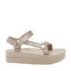 Teva Plateausandalen Flatform Universal Leather Outdoorsandalen - Champagner -Teva 28767641 01