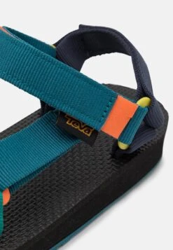 Teva ORIGINAL UNIVERSAL UNISEX - Trekkingsandale - Blue/coral/multi-coloured -Teva 2a6f2bd3a94349a19a2be1786e97758d