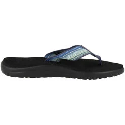 Teva Voya Flip Zehensandale Damen Zehentrenner - Blau -Teva 30144640 03