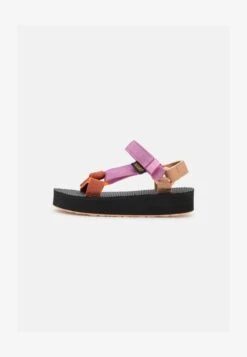 Teva MIDFORM UNIVERSAL METALLIC - Trekkingsandale - Pink Metallic/multicolor