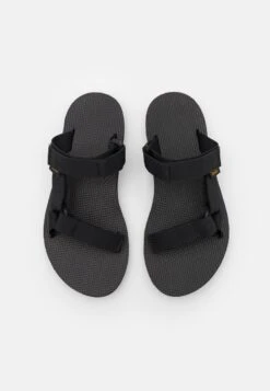 Teva UNIVERSAL SLIDE - Trekkingsandale - Black -Teva 98e5ae8aacf6461091d80eb6d7e69fa1